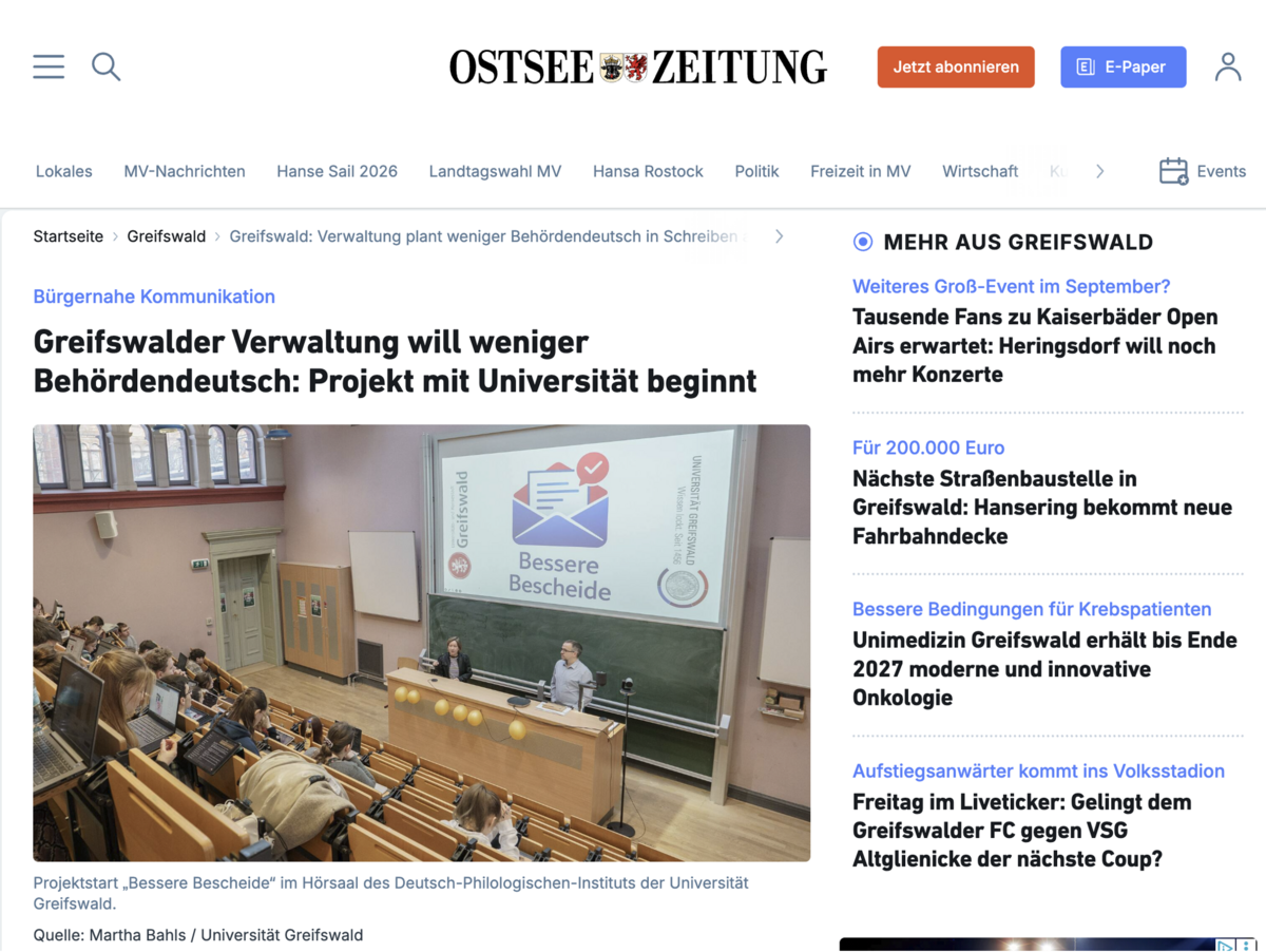 Ostseezeitung