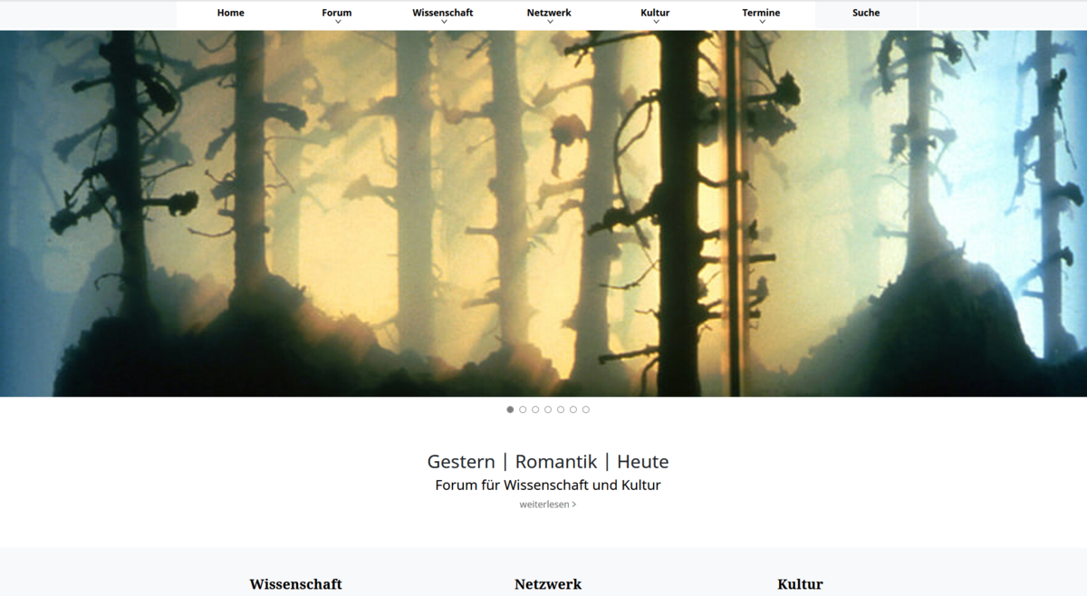 _____Vorstellung auf der Plattform: "Gestern | Romantik | Heute"_____