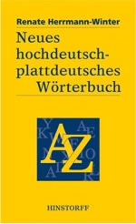 Buchdeckel neues hochdeutsches-plattdeutsches Wörterbuch von Renate Hermann-Winter